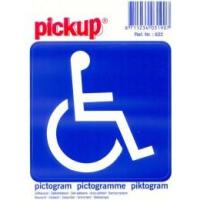 Pictogram 100x100 pa622 toegankelijk voor rolstoelen